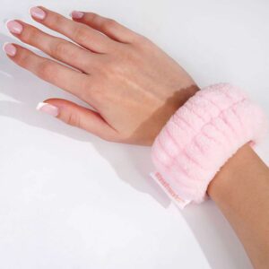 Brushworks Microfibre Wrist Wash Bands (2 Pack)